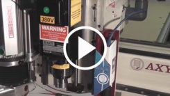 AXYZ CNC Router cutting printed ACM - Video