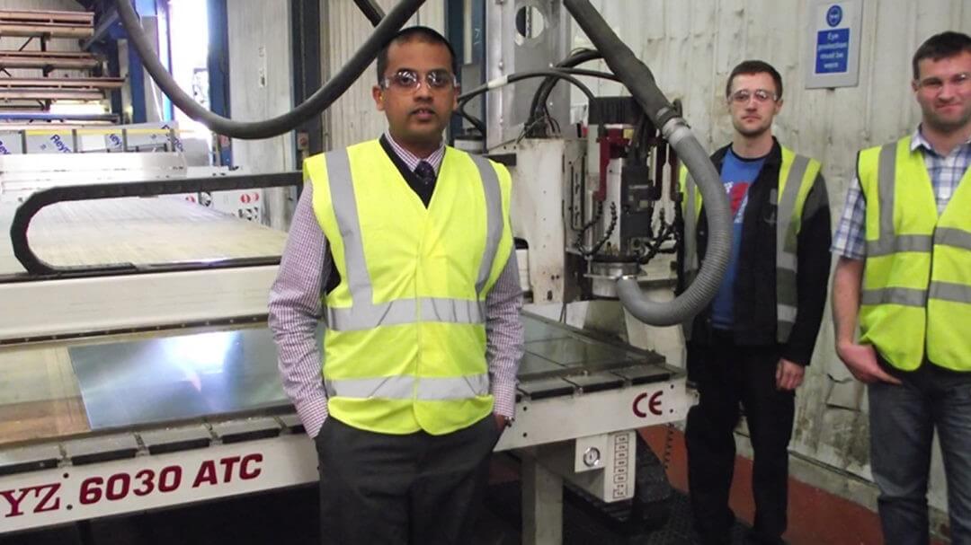 Ash and Lacy own a PANELBuilder CNC Router