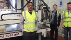Ash and Lacy own a PANELBuilder CNC Router